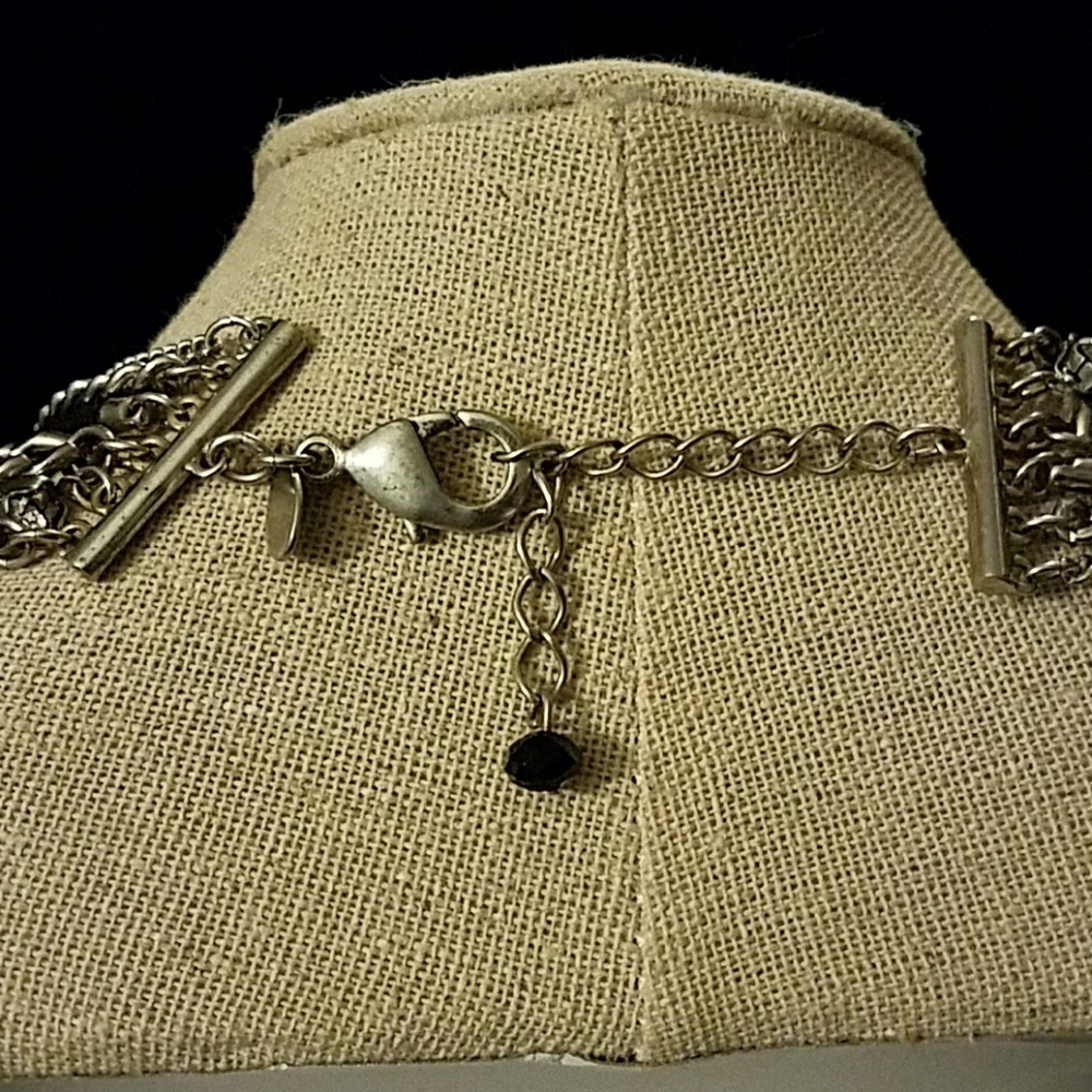 Gothic Multi Chained Necklace From Express - image 5